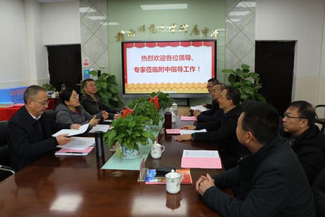 我校接受江西省特色示范学校评估