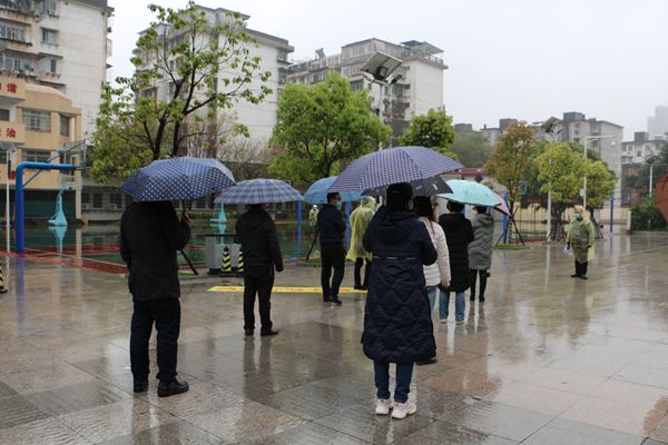 赣南师大附中开展开学及疫情防控演练活动