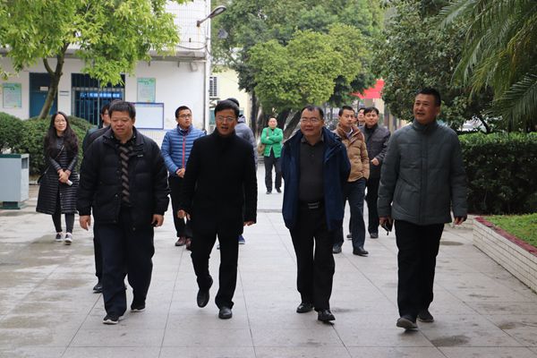 广东省惠州市第八中学领导来校交流
