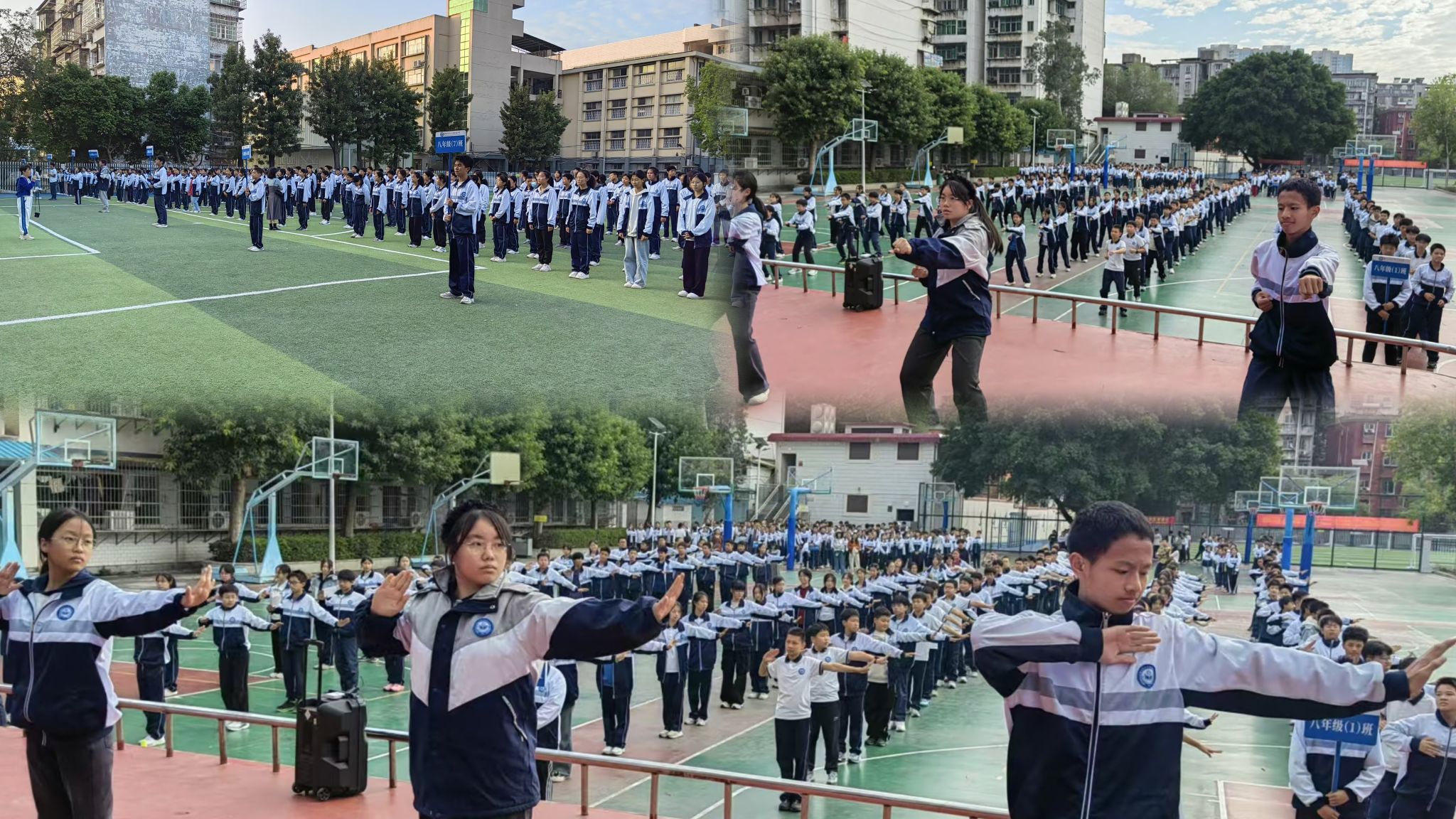扬武术精神，展少年风采