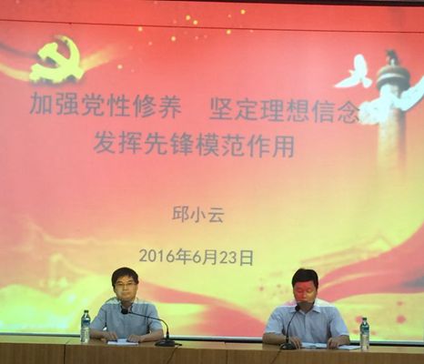 党课——把 “两学一做”学习教育推向深入